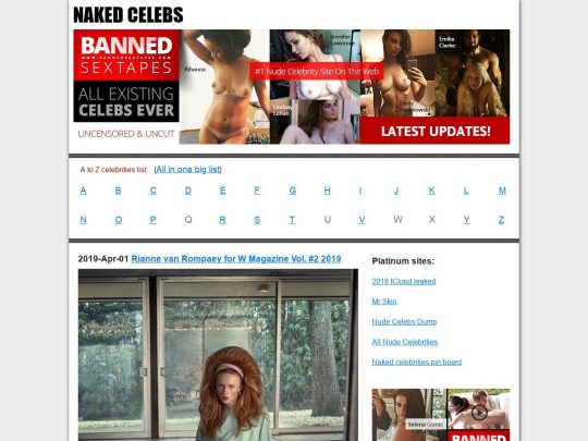 Nude Celebrity Web Site