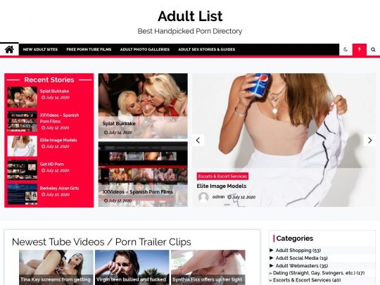 Porn Tube Directory